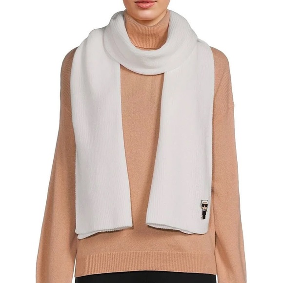 {NWT} $68 KARL LAGERFELD scarf - Picture 1 of 4
